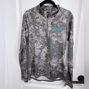 GWG Camo Long Sleeve 1/4 zip Pullover